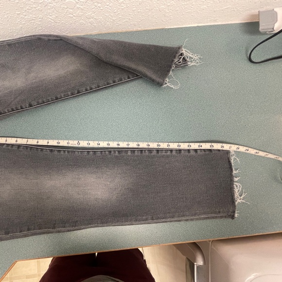 KUT from the Kloth Button Catherine Boyfriend Button Fly Jeans Women’s 8 Grey - Picture 9 of 12